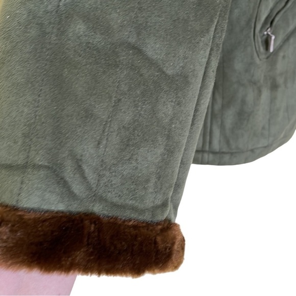 Gallery Washable Green Jacket Size S - Picture 11 of 11